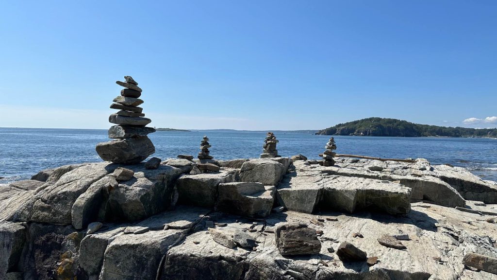 Zen Rocks, Peak's Island, ME