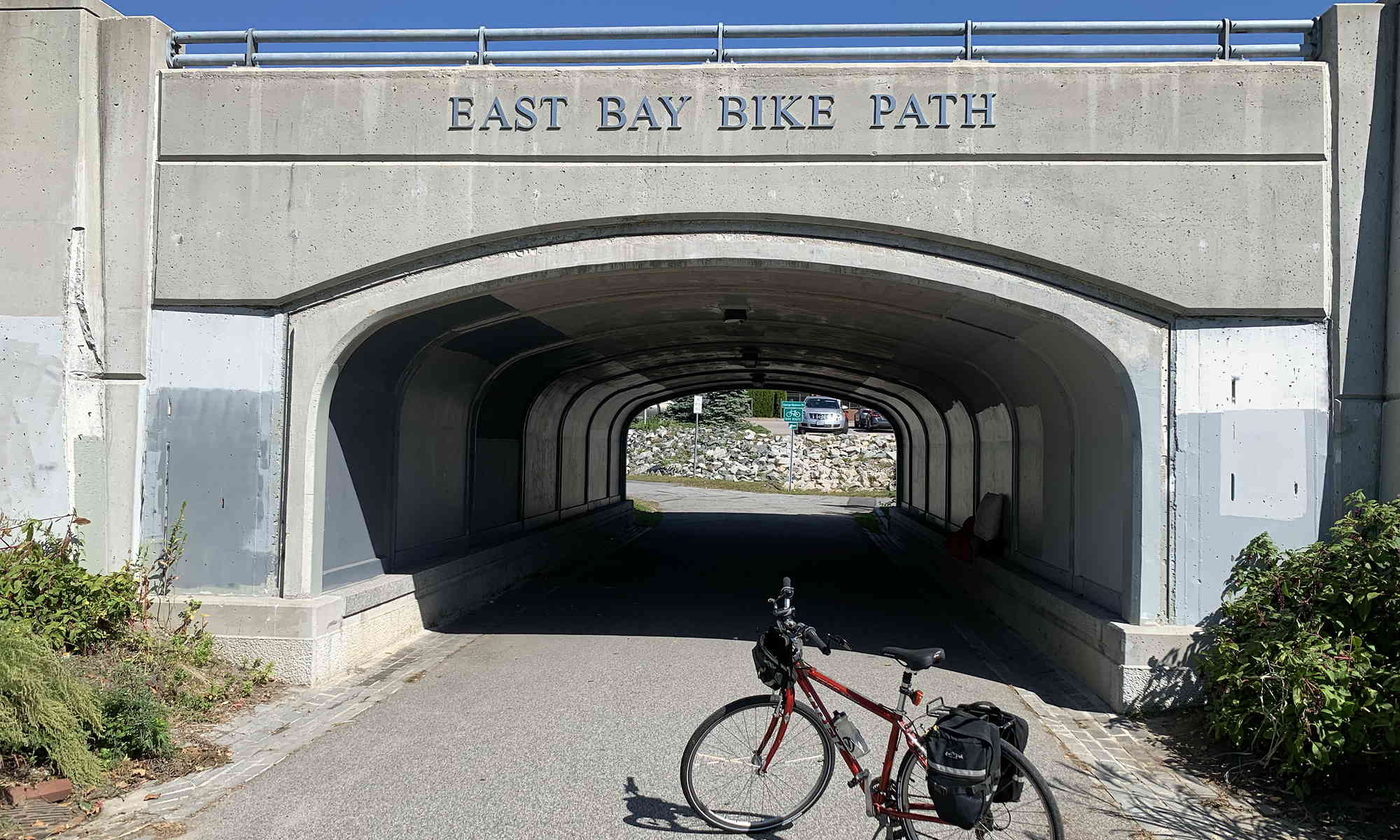 East Bay Bike Path Start