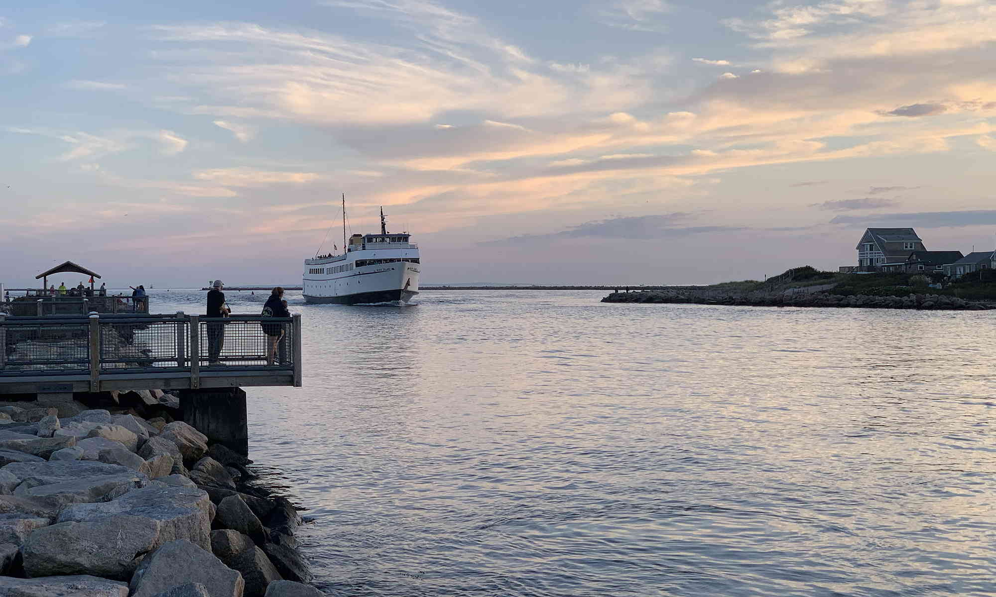 Block Island Ferry Inbound