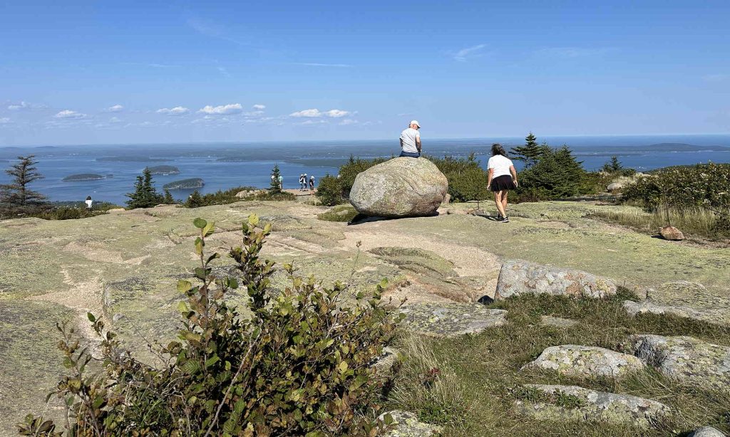 Atop Cadillac Mountain