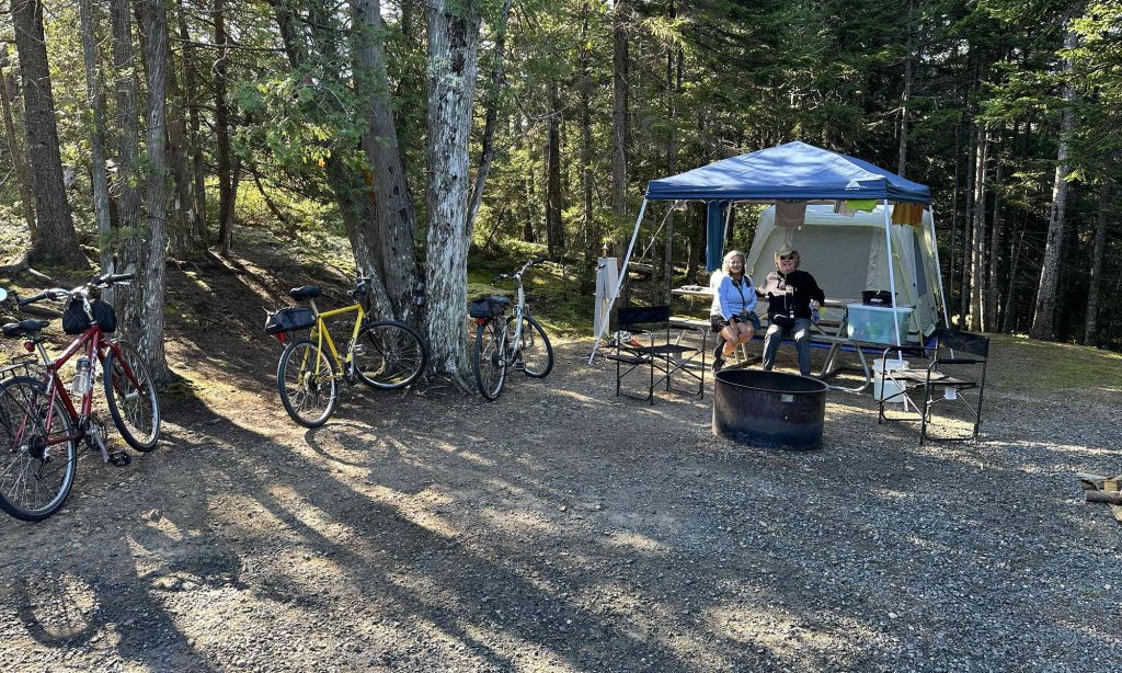 Campsite at Schoodic Point