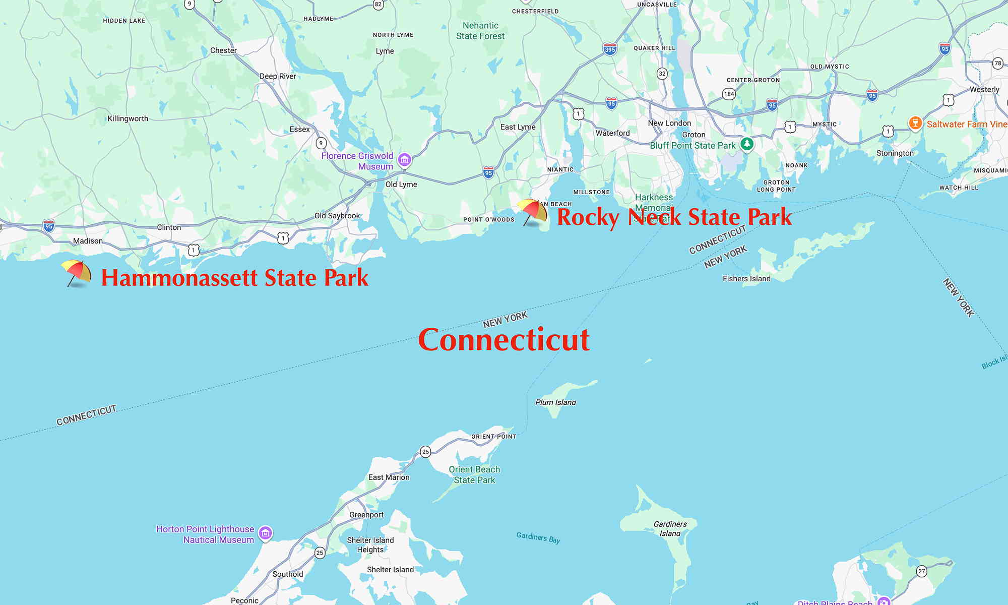 Connecticut Map Featured Image