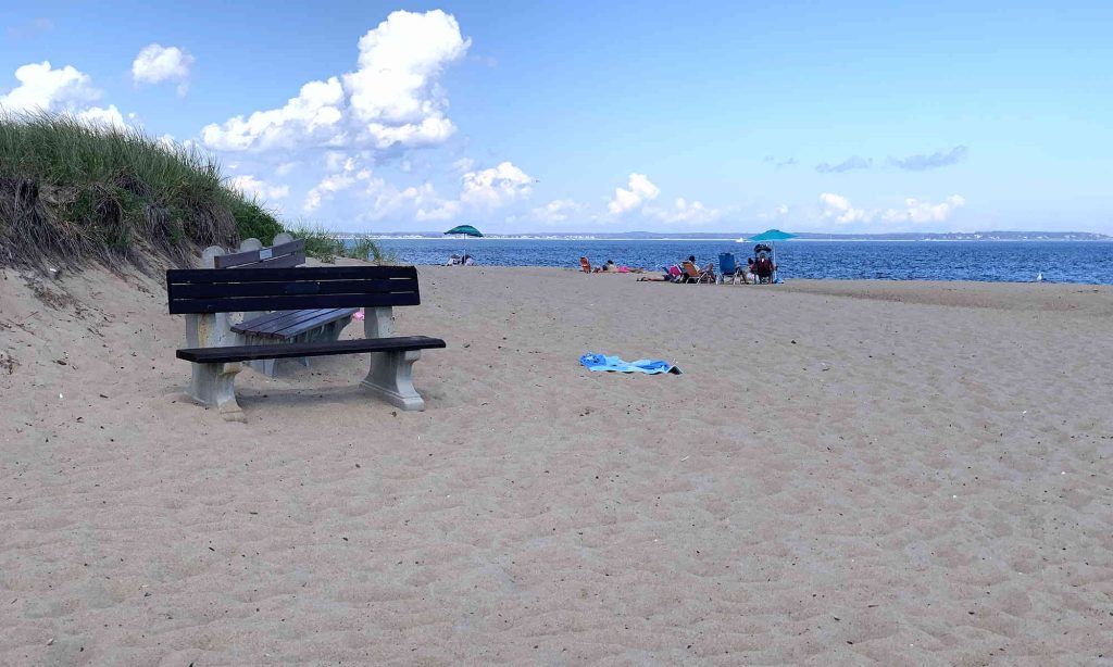 Ocean Park Beach Benches