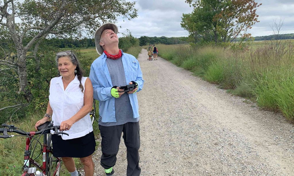 Drone Flying on the Eastern Trail