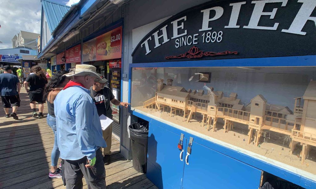 Old Orchard Beach Pier Model