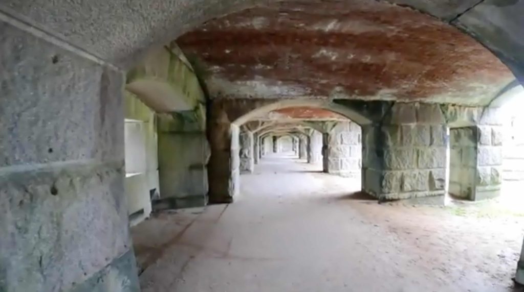Fort Popham Behind The Walls