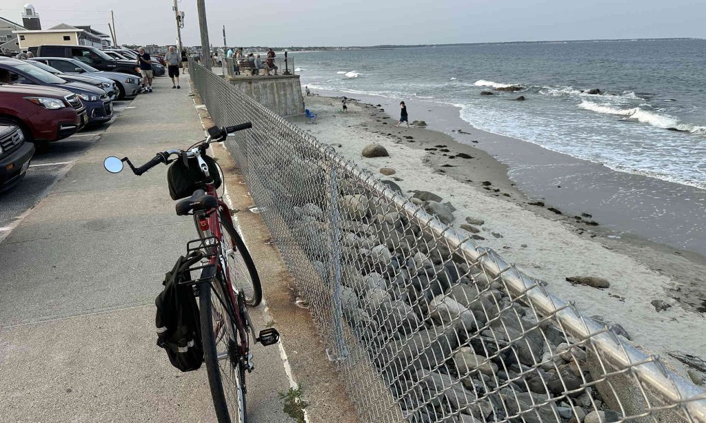 Wells Beach Seawall