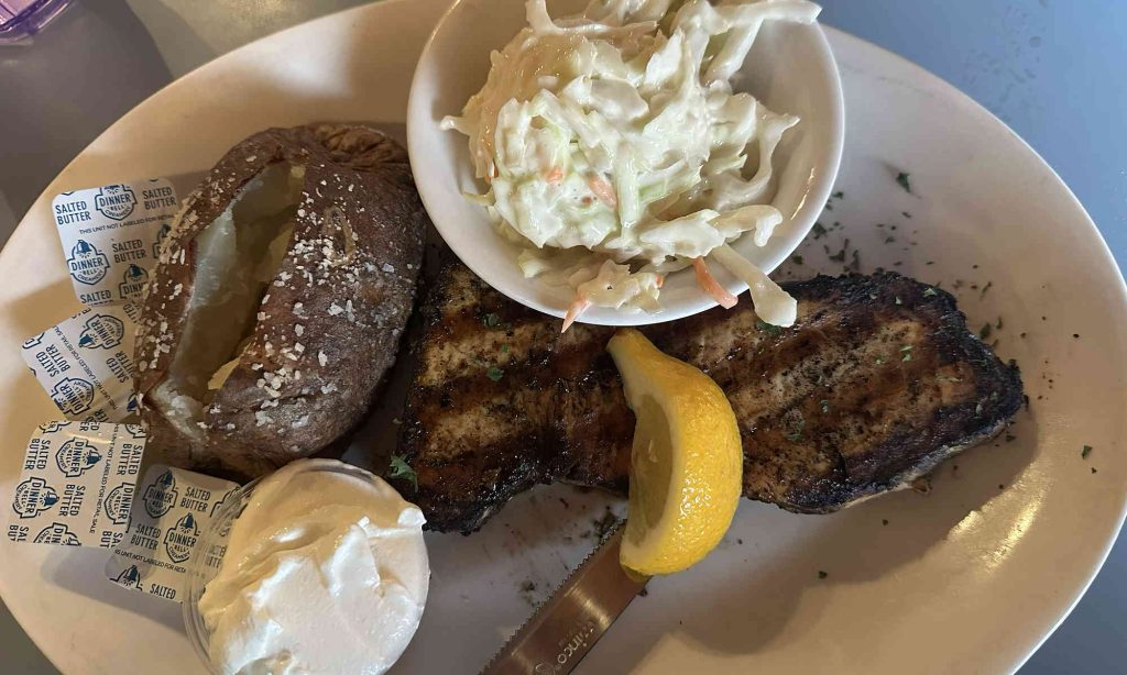 Billy's Chowder House Swordfish