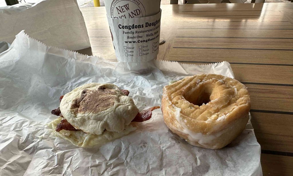 Congdon's Doughnuts Breakfast